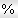 %